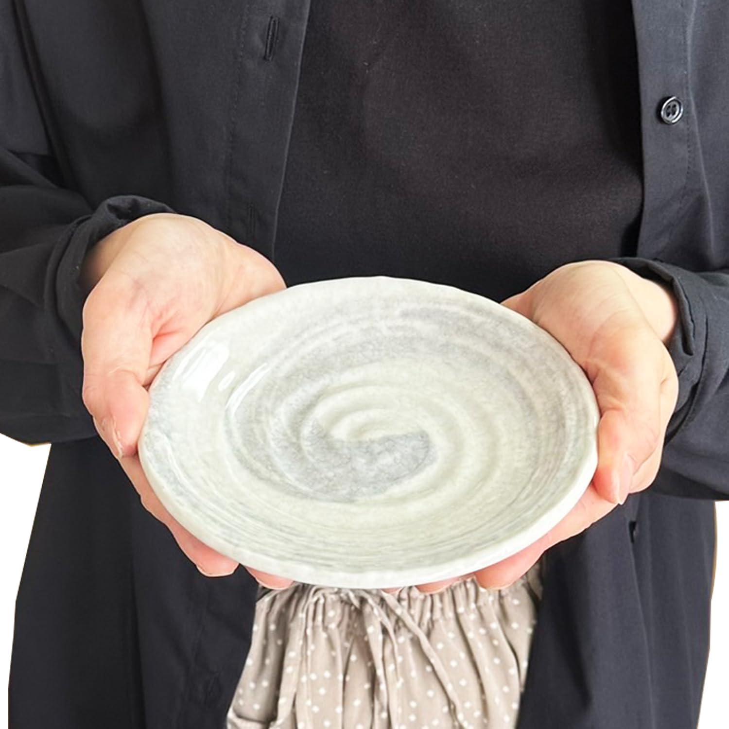 Set de 5 Platos de Aperitivo Cerámica Mino 15 cm Apto Microondas