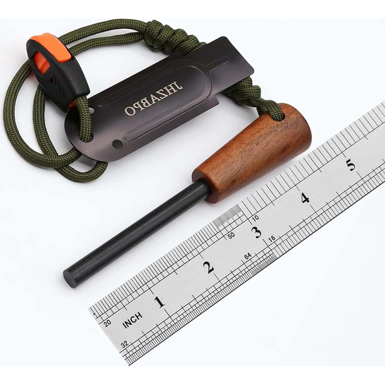 Kit de Supervivencia JHZABPO JH-2427 con Silbato y Paracord