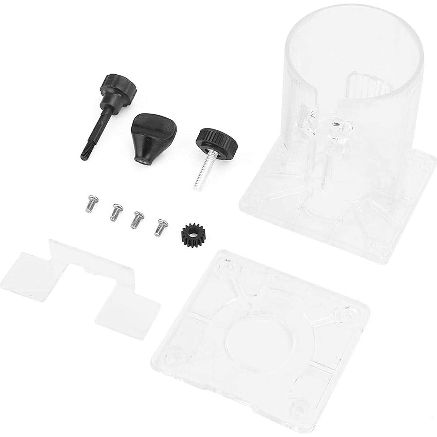 Base de Plástico Transparente para Router Auto-plaza Modelo 1