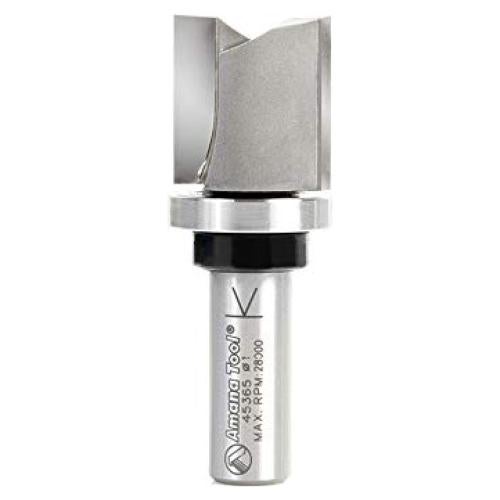 Fresa de Plantilla Amana Tool 45365 Carburo 2.54 cm