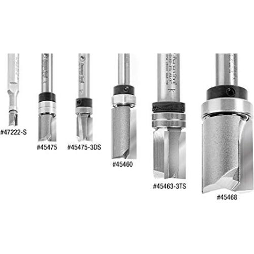 Fresa de Plantilla Amana Tool 45365 Carburo 2.54 cm