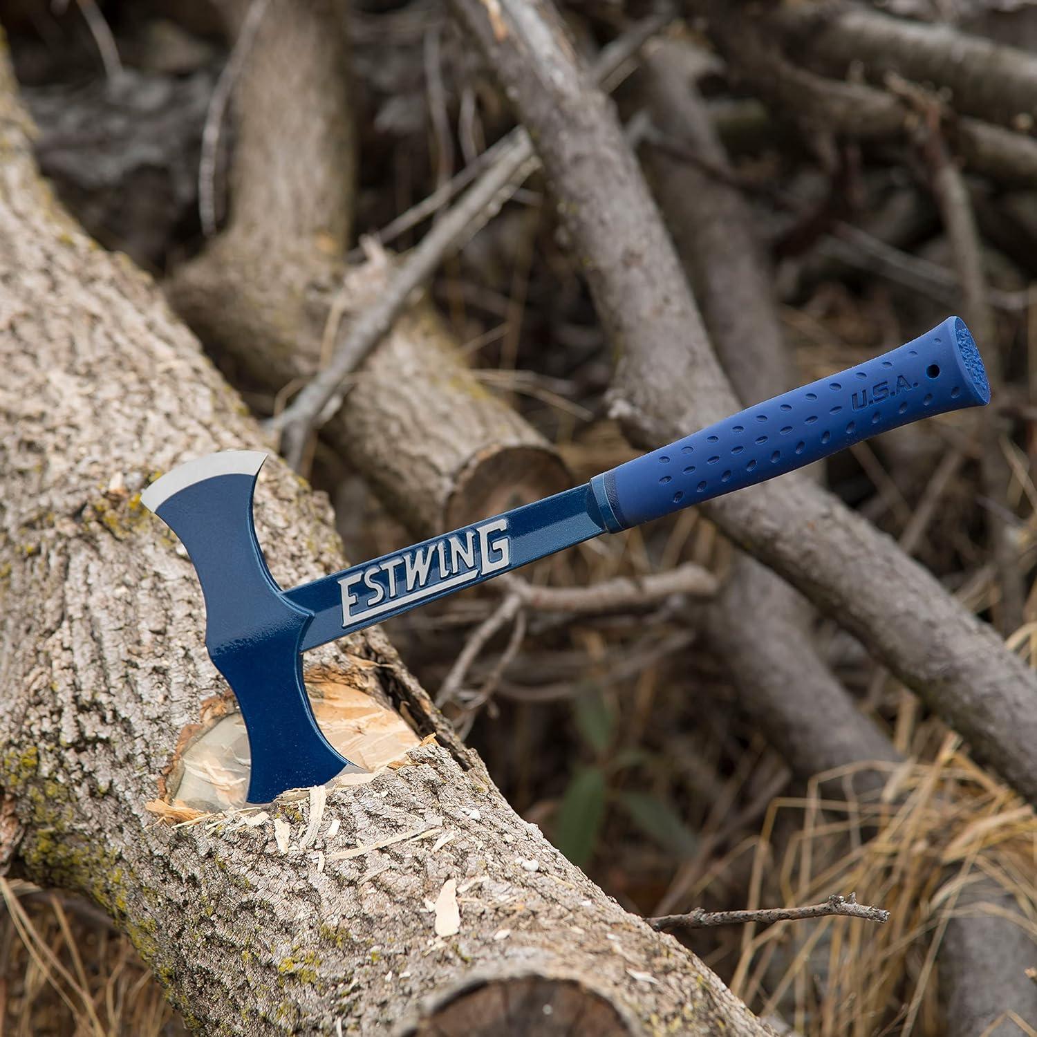 Hacha Doble Filo Estwing 1,15 kg con Agarre Reductor