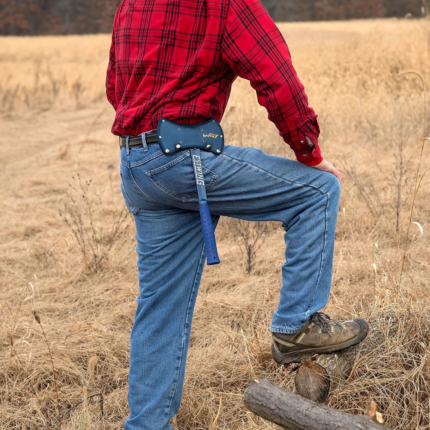 Hacha Doble Filo Estwing 1,15 kg con Agarre Reductor