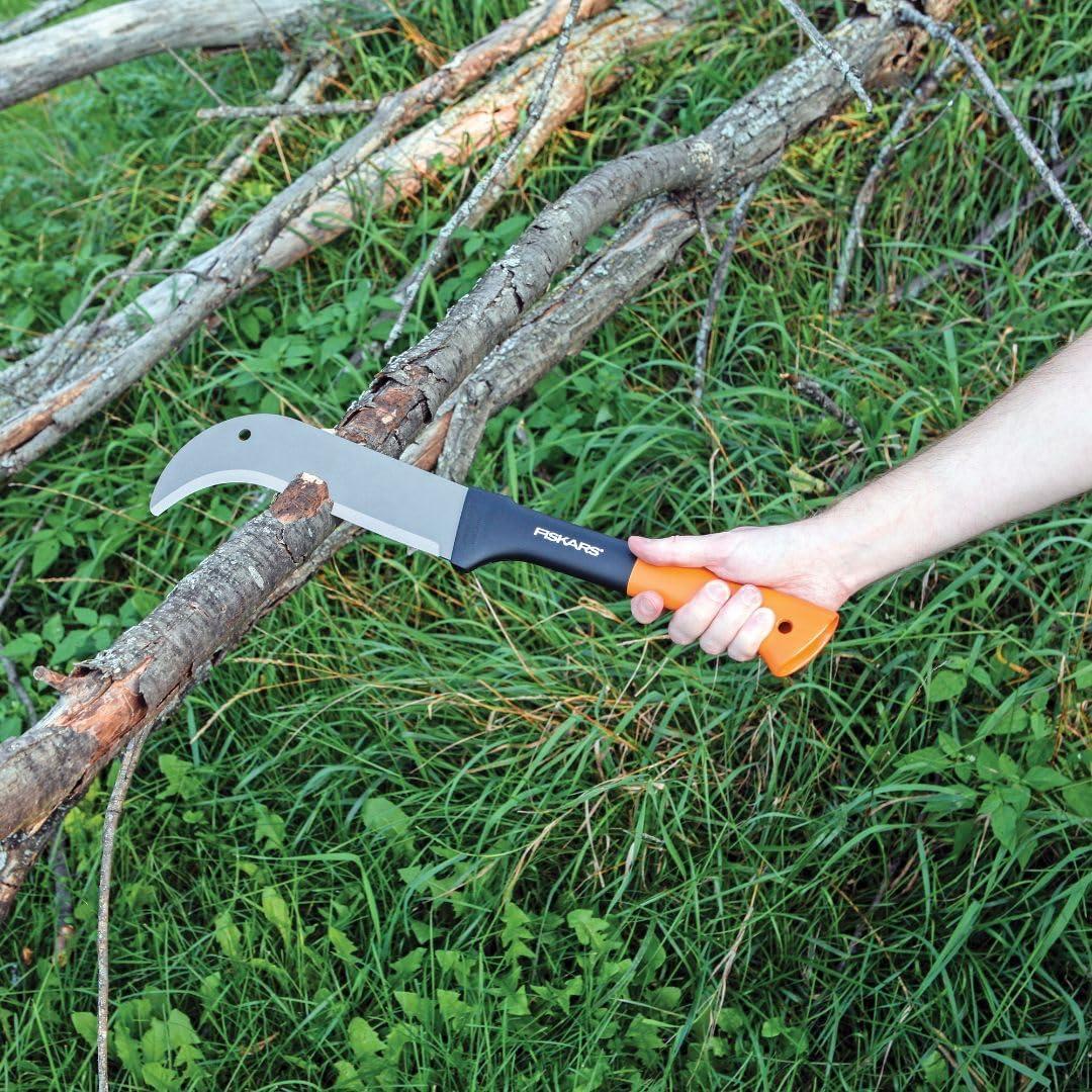 Hacha de Matorrales Fiskars 22,86 cm con Funda de Seguridad
