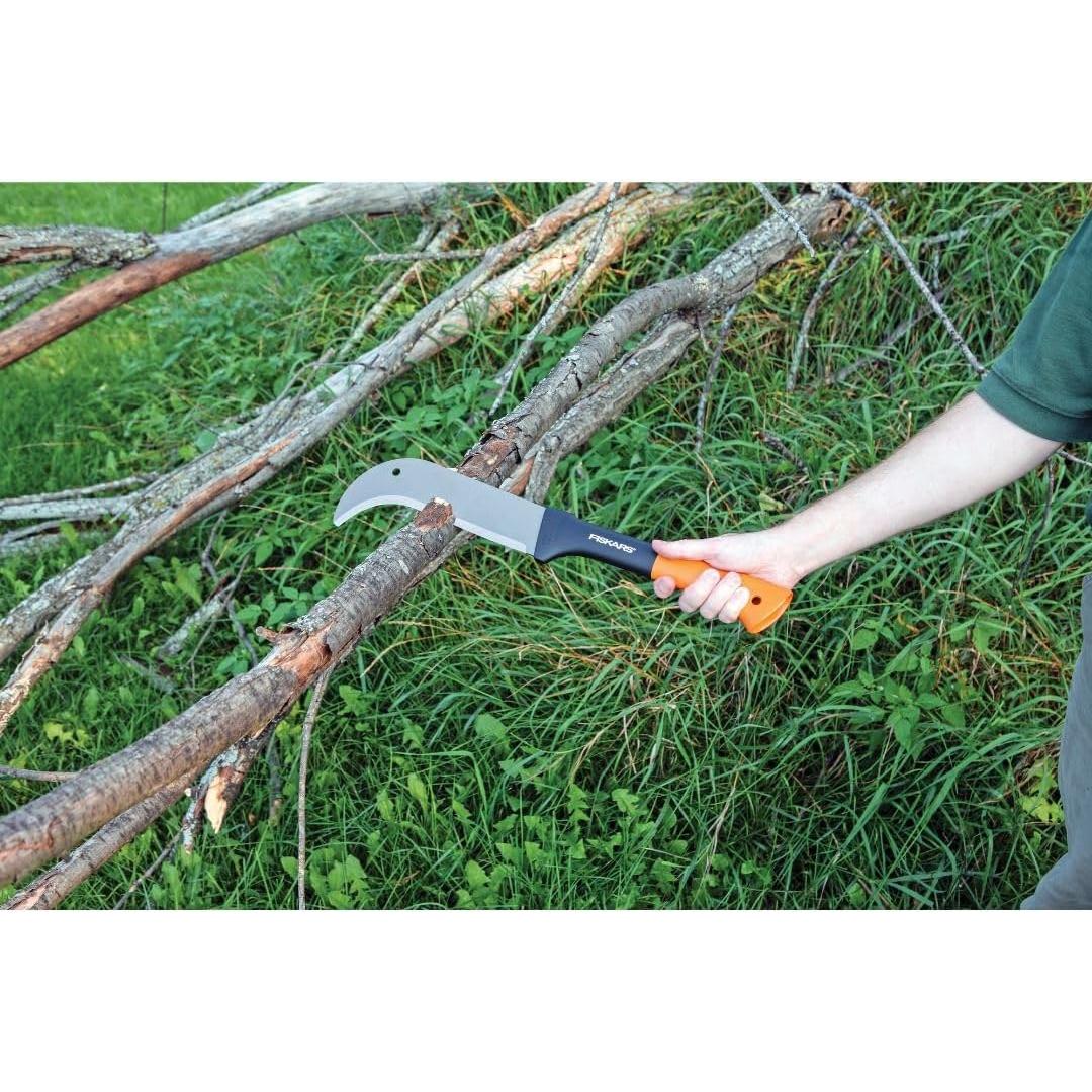 Hacha de Matorrales Fiskars 22,86 cm con Funda de Seguridad
