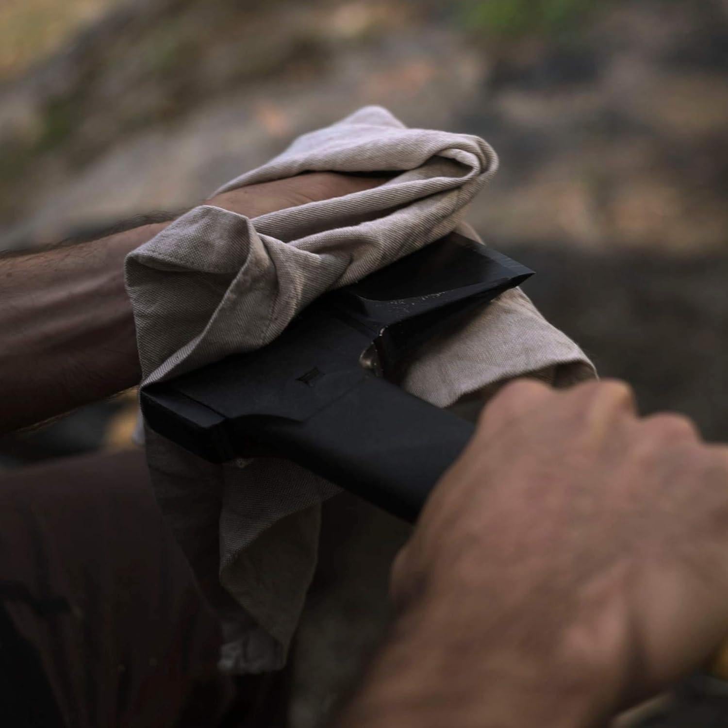 Norden N12 Splitting Axe with Recycled Leather Sheath (19 in.)