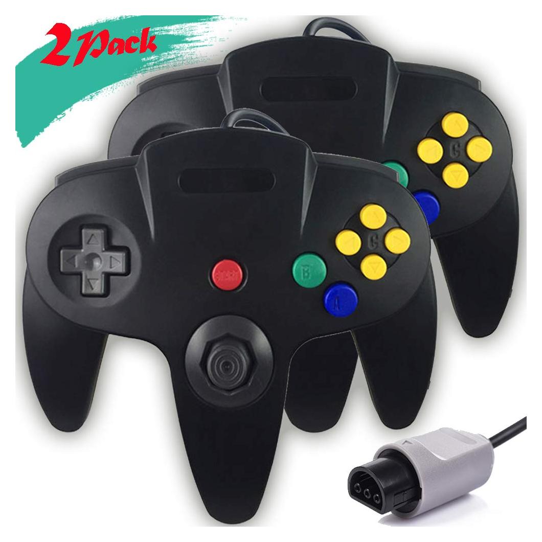 Controlador Tevodo N64 Mejorado con Joystick Analógico 1.8m