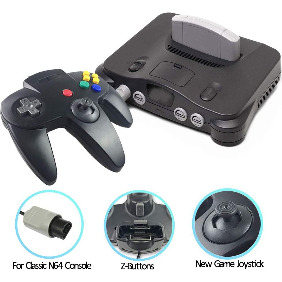 Controlador Tevodo N64 Mejorado con Joystick Analógico 1.8m