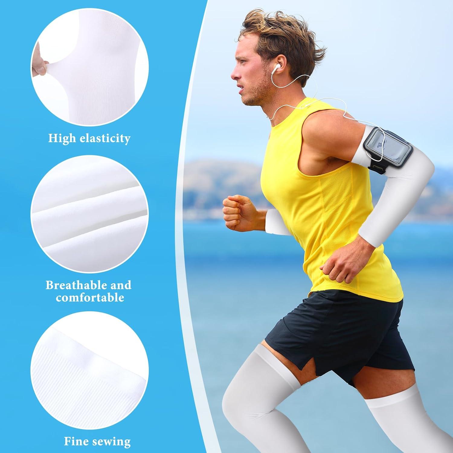 Set 6 Mangas Eccema Adulto Panitay - Brazo y Pierna, Transpirables