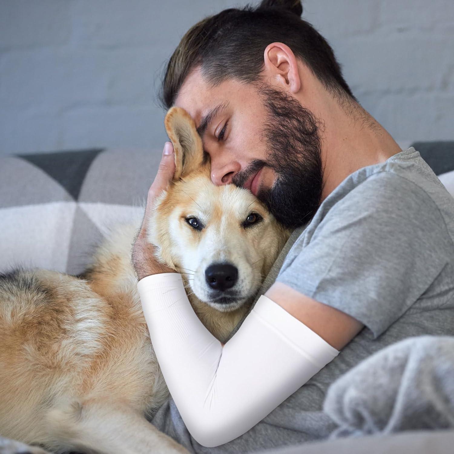 Set 6 Mangas Eccema Adulto Panitay - Brazo y Pierna, Transpirables