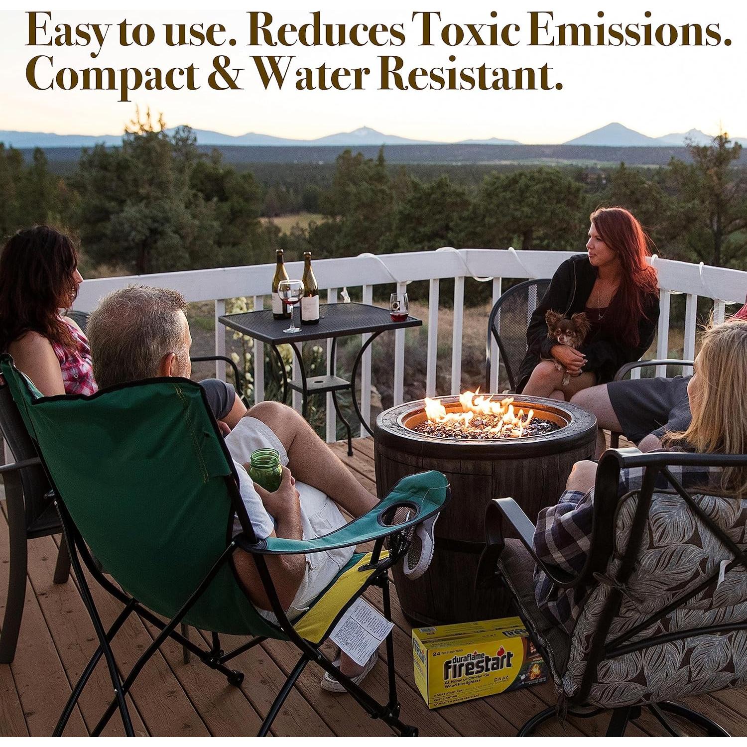 Encendedores de Fuego Duraflame - 24 Paquete Ecológicos