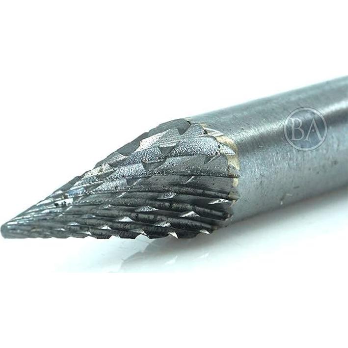 Bits de Carburo de Tungsteno Benchmark Abrasives 6 cm Doble Corte