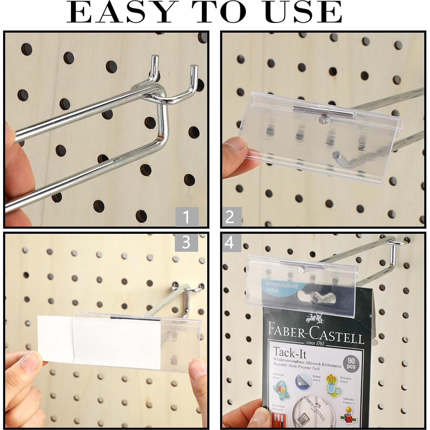 Ganchos de Metal Thyle para Tablero de Clavos 30 Pcs 10-20 cm