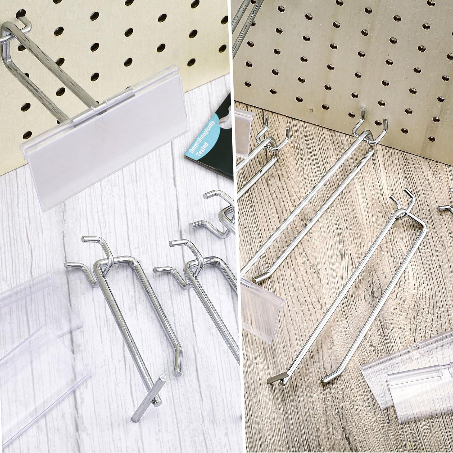 Ganchos de Metal Thyle para Tablero de Clavos 30 Pcs 10-20 cm