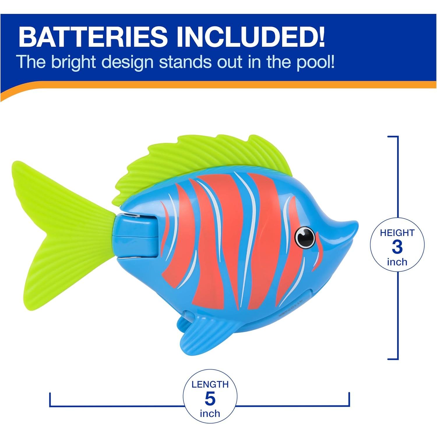 Juguete Acuático SwimWays Rainbow Reef Guppie Goldberg
