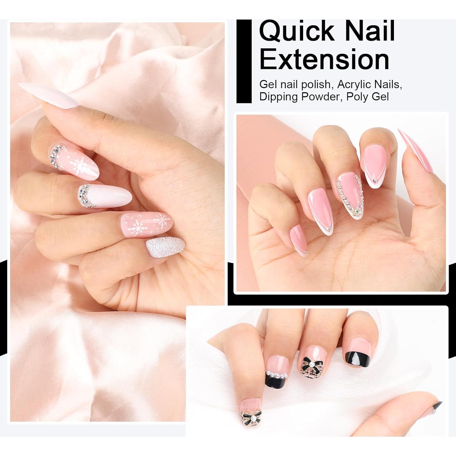 Consejos de Uñas Falsas GazePlus Almendra Cortos 750 pcs