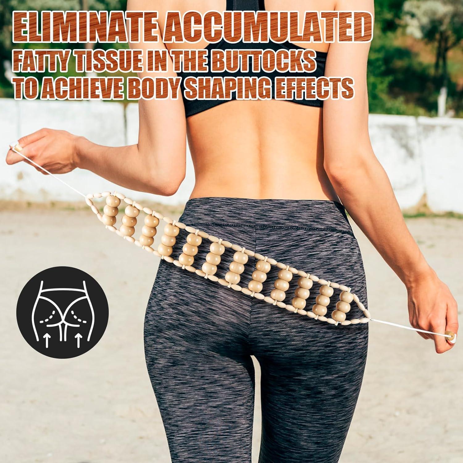 Masajeador de Espalda KintKita de Madera Natural 63 cm