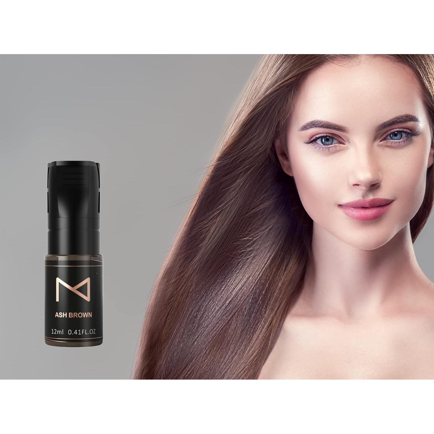 Pigmento Líquido para Cejas Mellie Microblading 12ml Marrón Ceniza