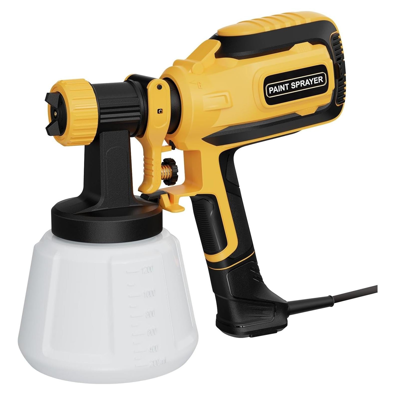 Pulverizador de pintura HVLP PULENDY 700W 4 boquillas 3 patrones