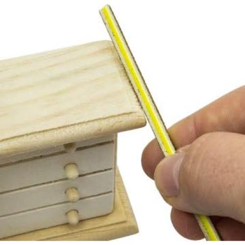 Cubeta de Palitos de Lijado DuraSand 300 Unidades Variados