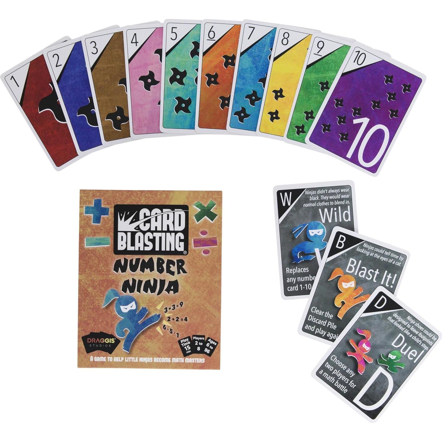 Juego de Matemáticas Ninja de Números Draggis 6-8 Años