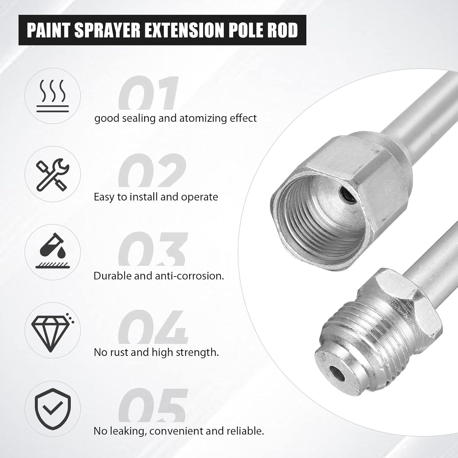 5 Extensiones para Pulverizador Lanties 100-20 cm Rojo