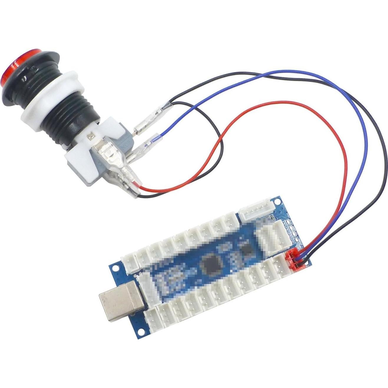 Codificador LED USB SJ@JX para 2 Jugadores de Arcade - PC y Raspberry Pi