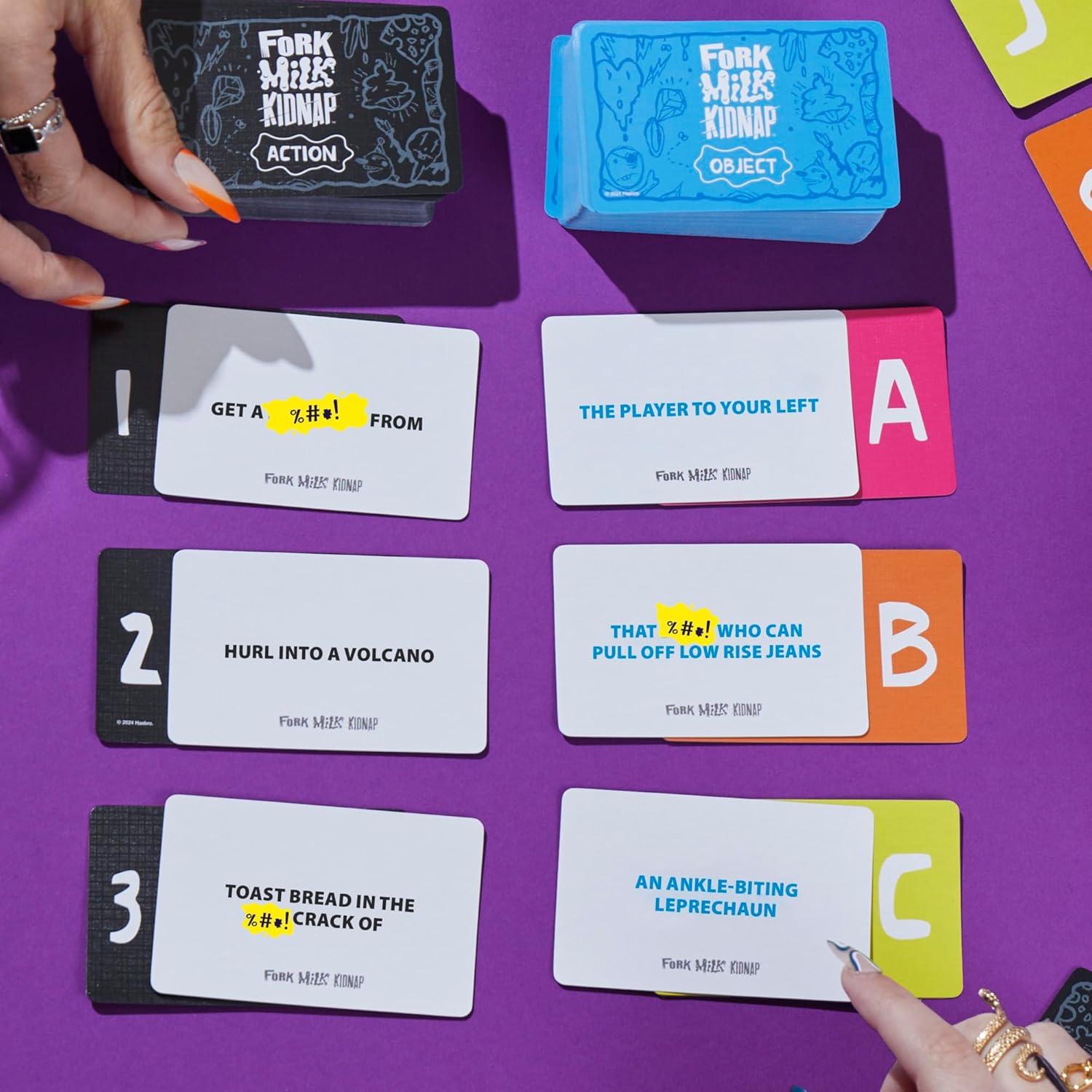 Juego Secuestro de Leche con Tenedor Hasbro para Adultos