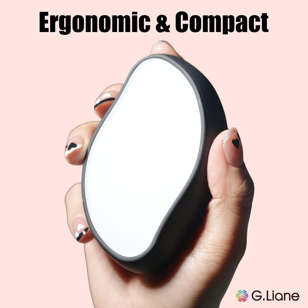 Borrador de Cabello de Cristal G.Liane - Depilador Reutilizable Negro