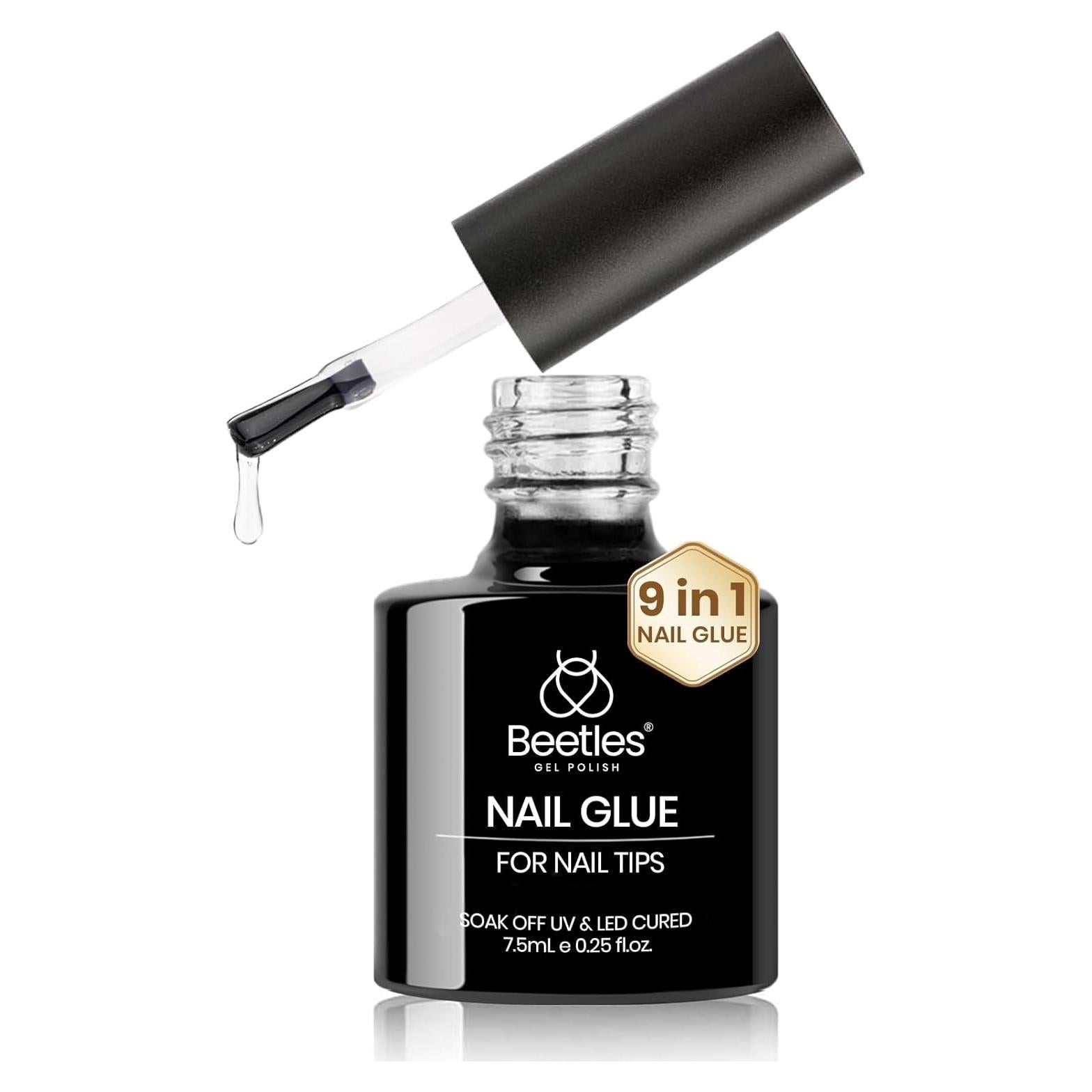 Gel de Pegamento para Uñas Beetles 9 en 1 7.5ML UV