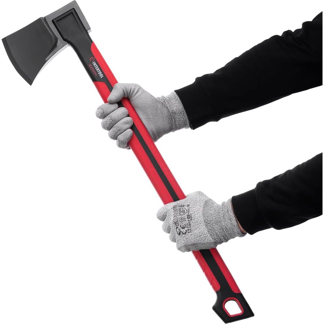 Hacha de División INTERTOOL 71 cm Mango Absorbente