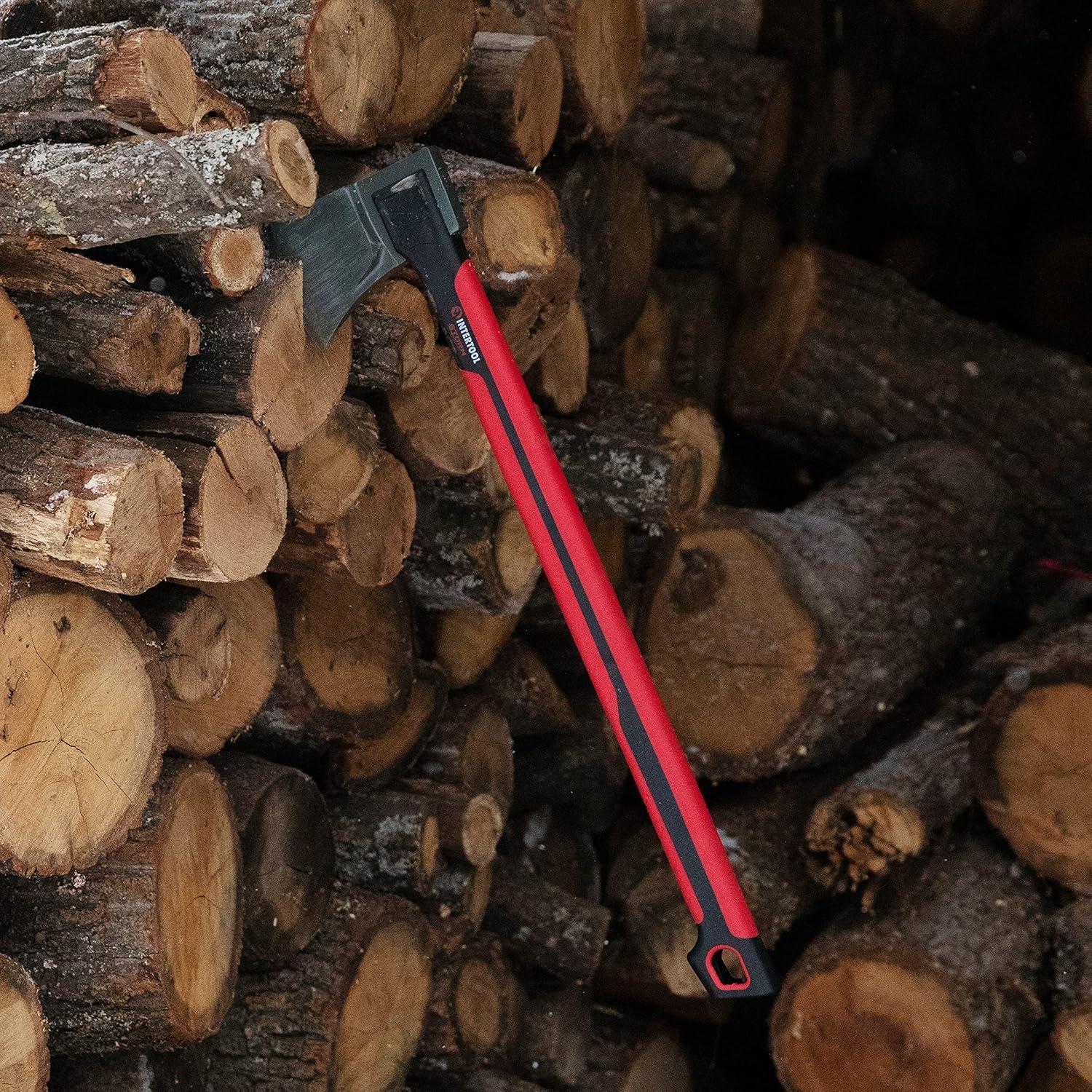 Hacha de División INTERTOOL 71 cm Mango Absorbente