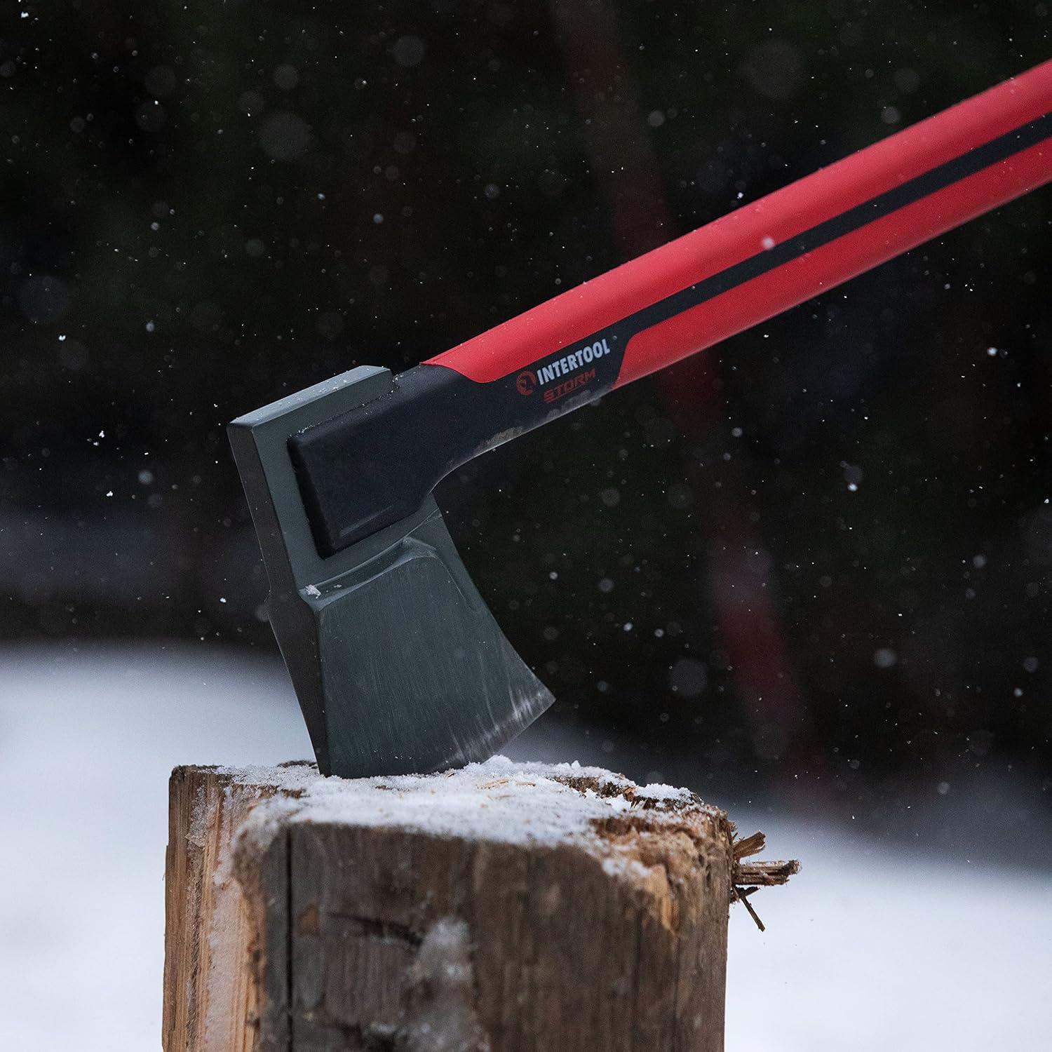Hacha de División INTERTOOL 71 cm Mango Absorbente