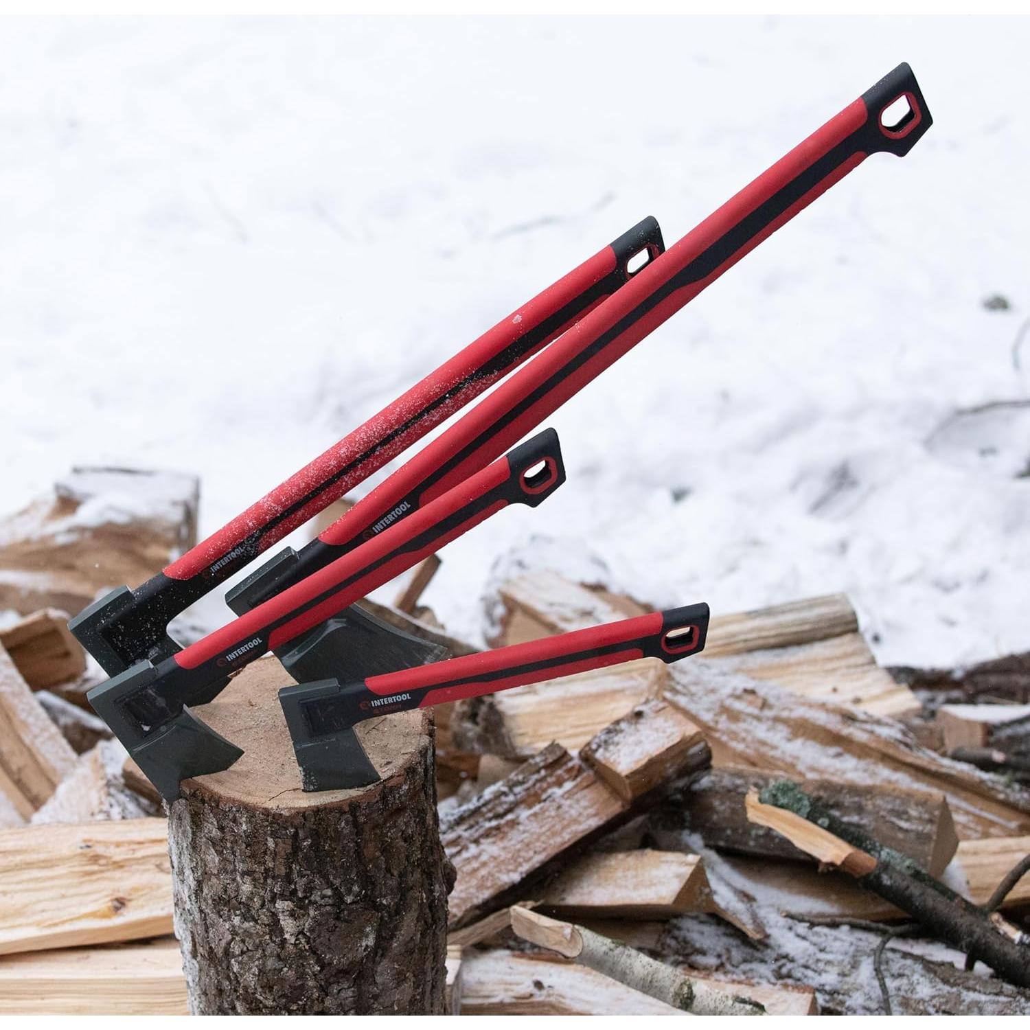 Hacha de División INTERTOOL 71 cm Mango Absorbente