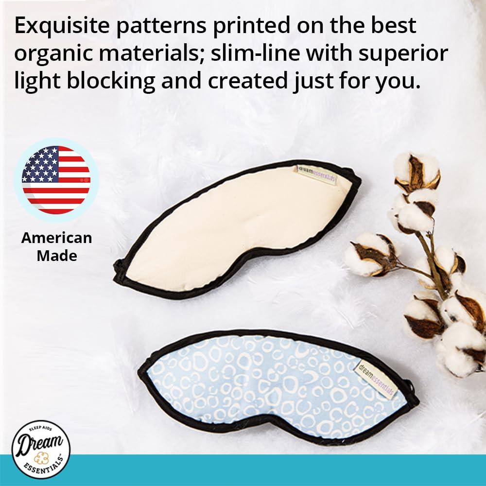 Máscara de Sueño Algodón Orgánico Dream Essentials Negro