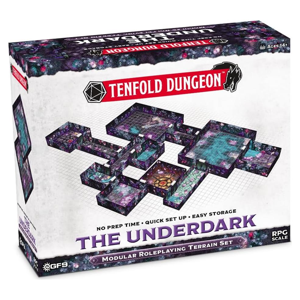 Terreno 3D Tenfold Dungeon Gale Force Nine - Inframundo