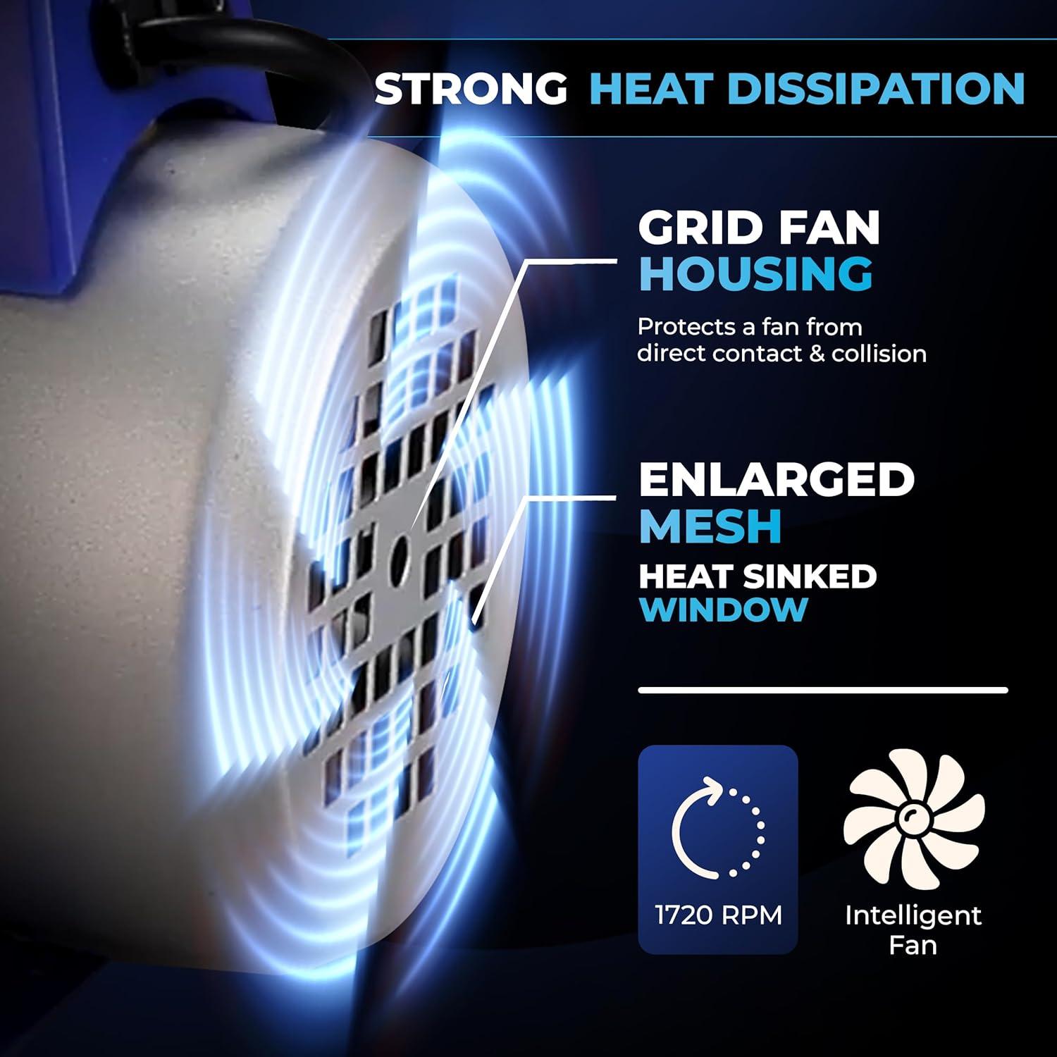 Bomba de vacío Hiatsu VPH 4 CFM 1/4 HP para AC