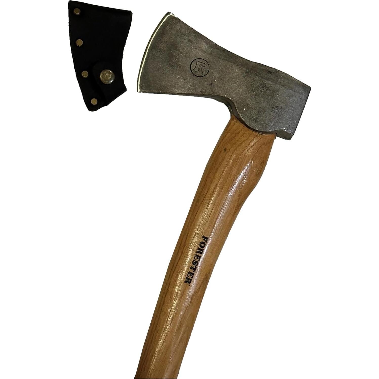 Hacha Multifuncional FORESTER 60 cm con Funda de Cuero