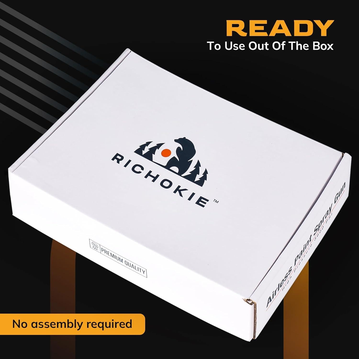 Pistola de Pulverización RICHOKIE Premium 821 3600 PSI