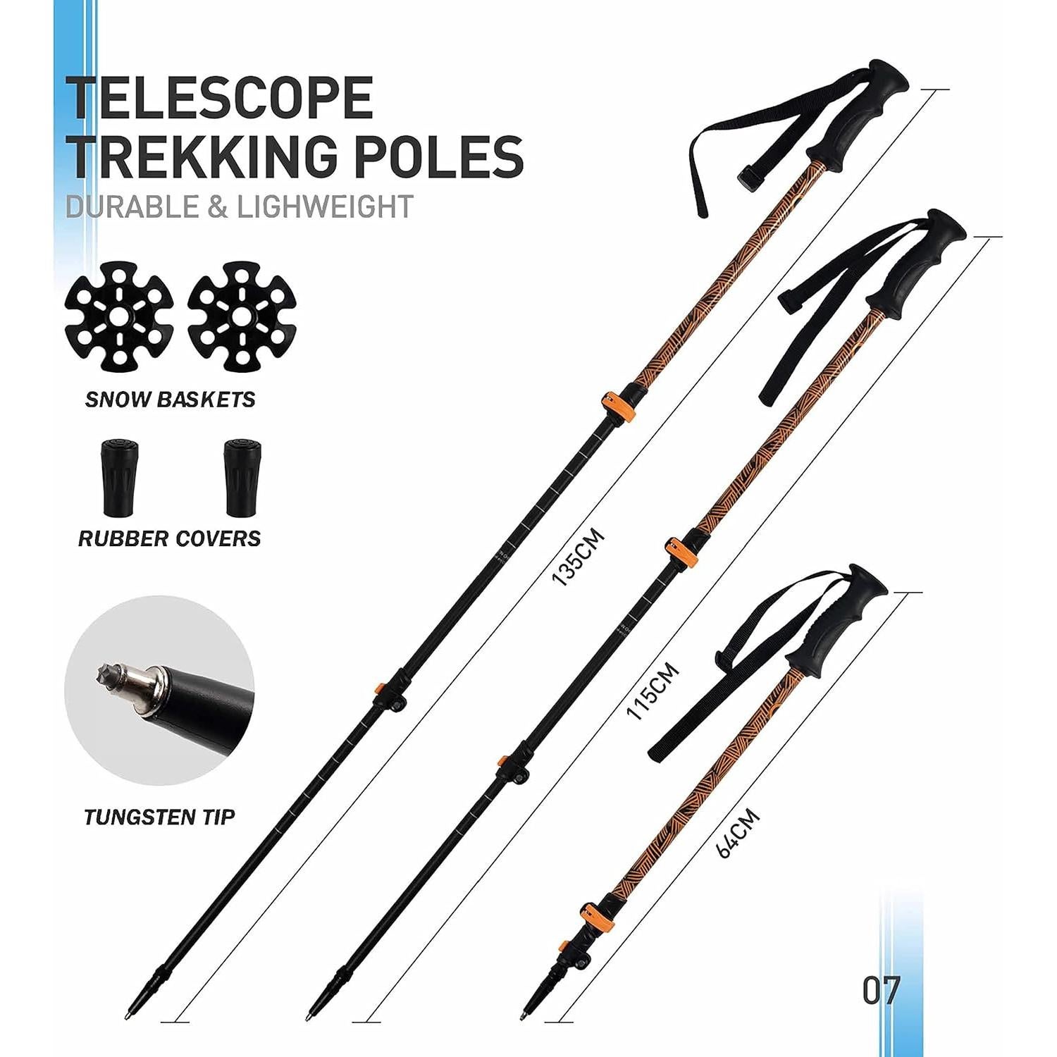 Raquetas de Nieve G2 GO2GETHER 63.5 cm con Bastones