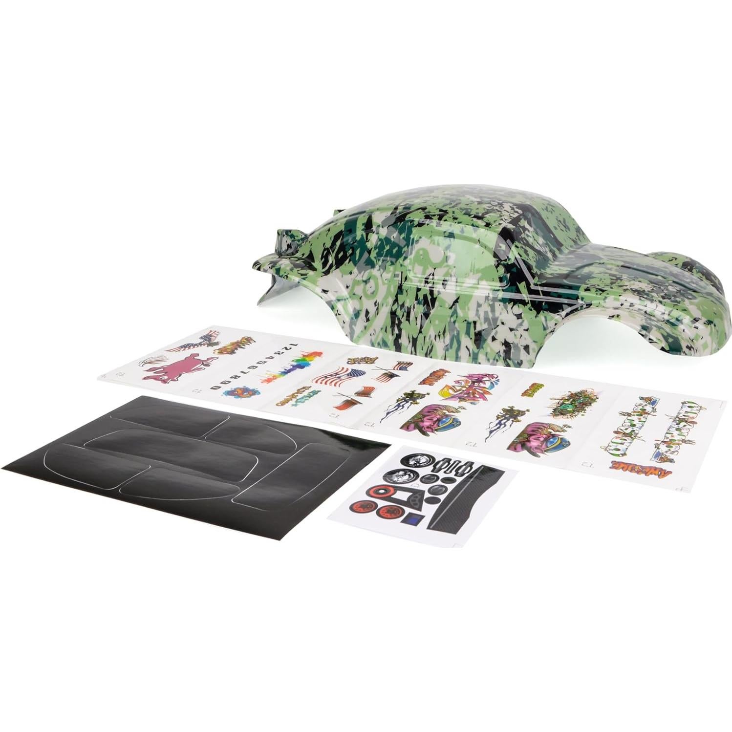 Cuerpo Personalizado SummitLink RC Camuflaje 1/10 1/8 para Coche