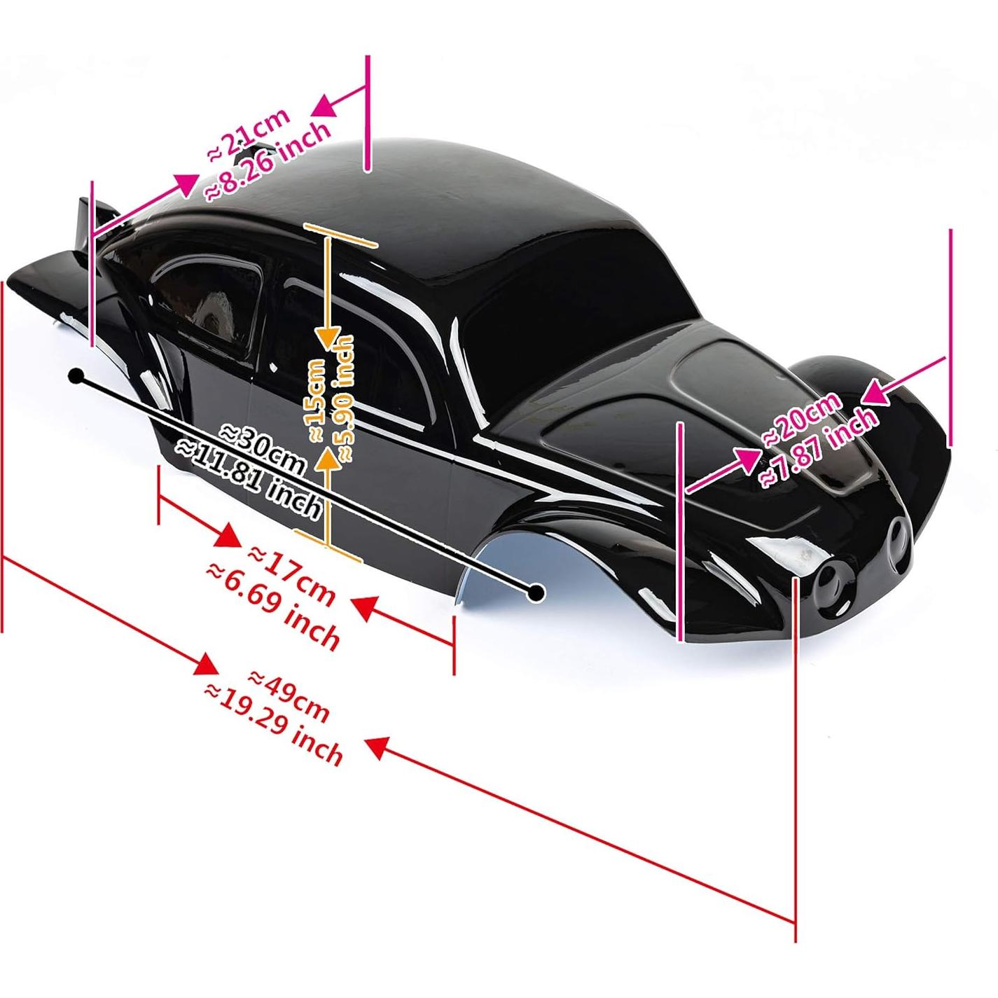 Cuerpo Personalizado SummitLink RC Camuflaje 1/10 1/8 para Coche