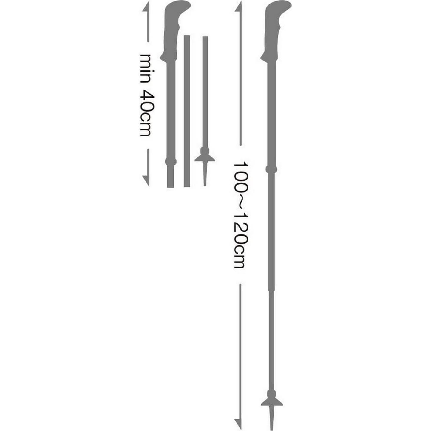 Picas Plegables LEKI Cressida FX Carbon 100-120 cm Ligeras