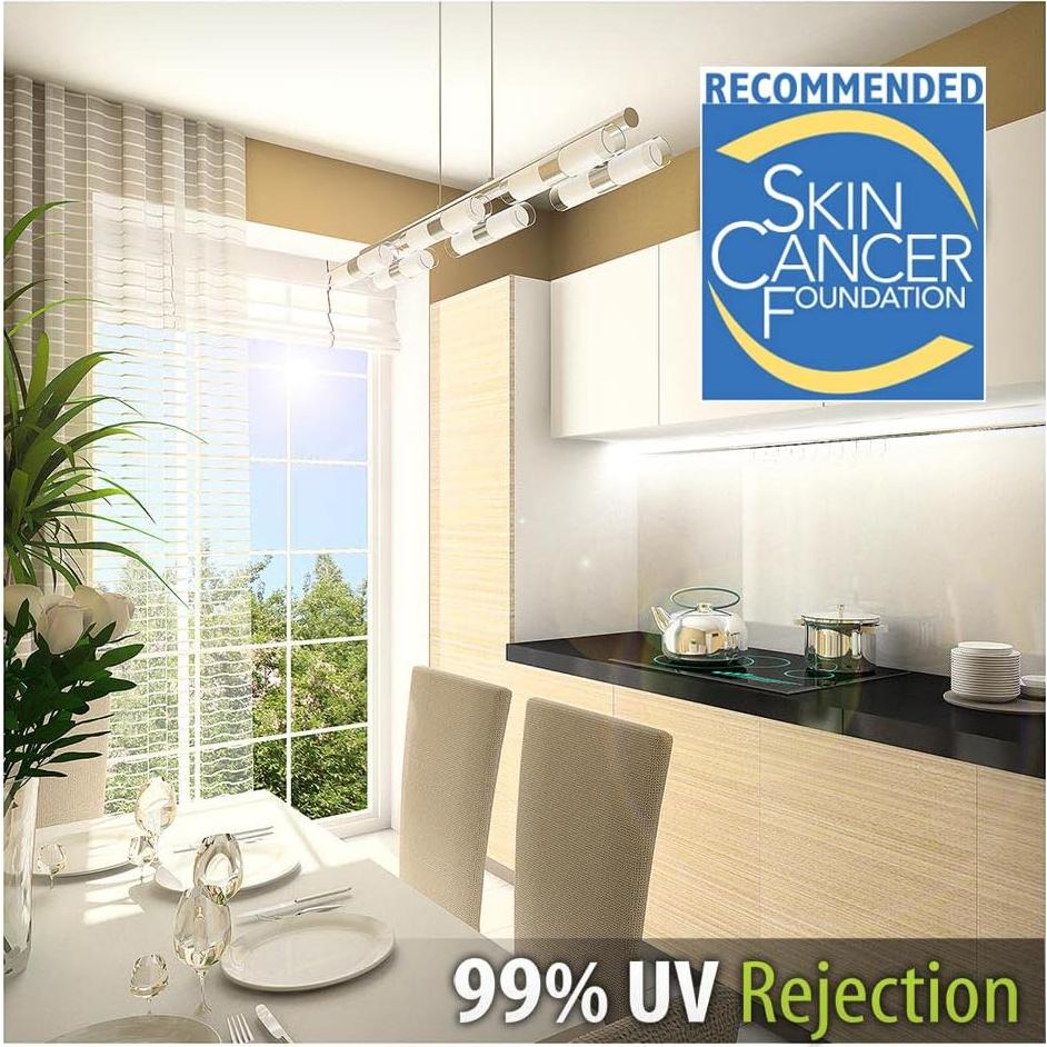 Película para Ventanas BDF S2M Transparente 61cm x 3.66m UV