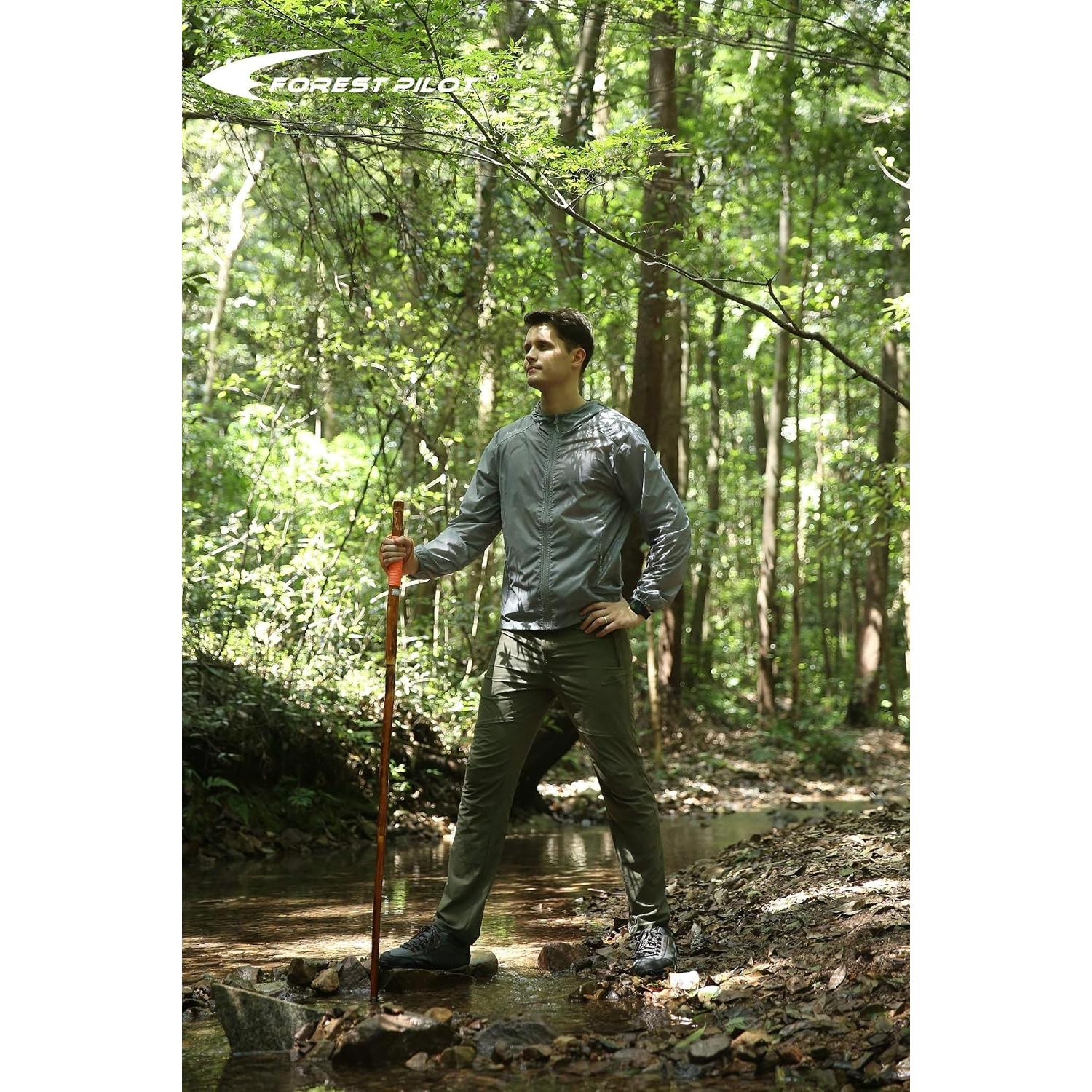 Bastón de senderismo FOREST PILOT 3 piezas con brújula