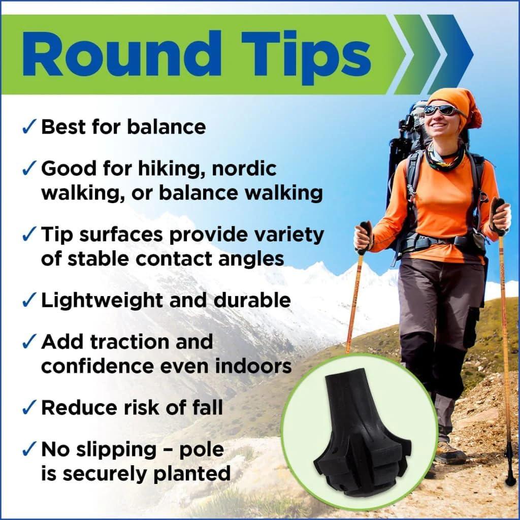 Bastones de Caminata York Nordic Motivator Ajustables 2 Piezas