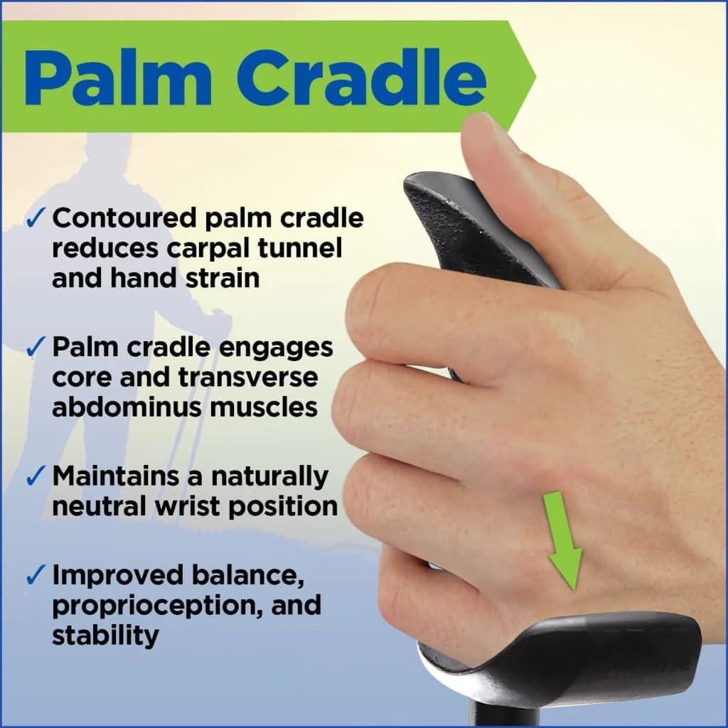 Bastones de Caminata York Nordic Motivator Ajustables 2 Piezas