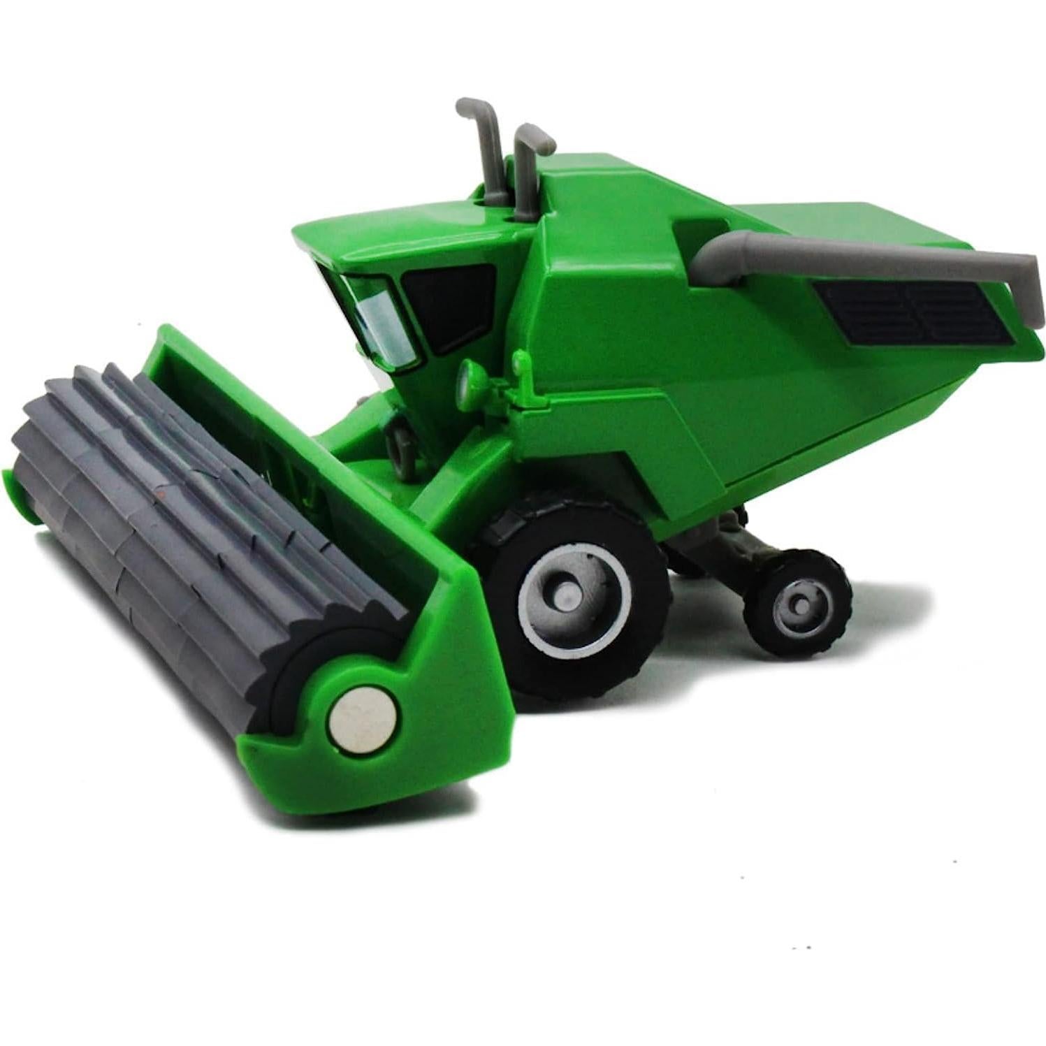 Coche Diecast 1:55 Iridety Verde para Niños + Remolque