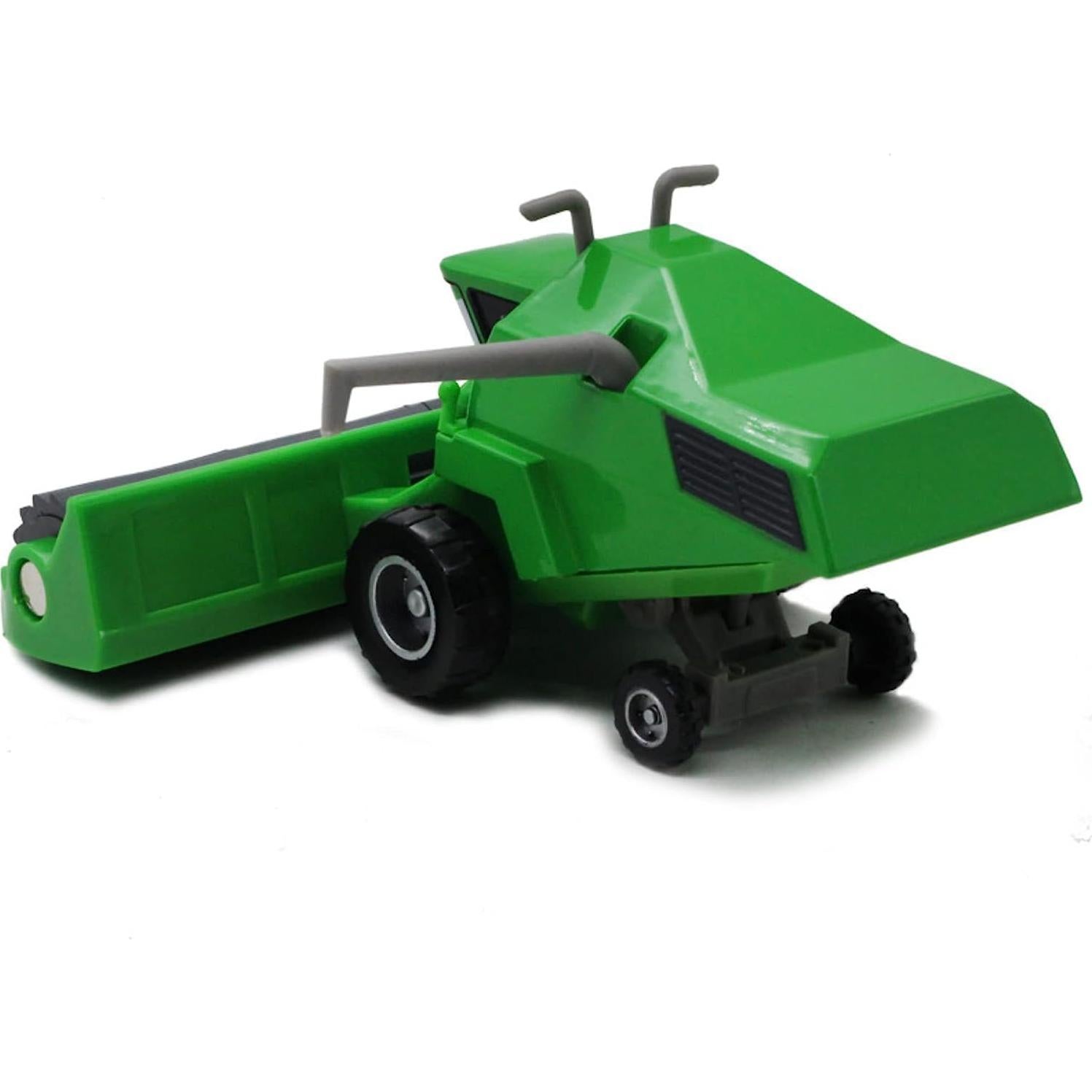 Coche Diecast 1:55 Iridety Verde para Niños + Remolque
