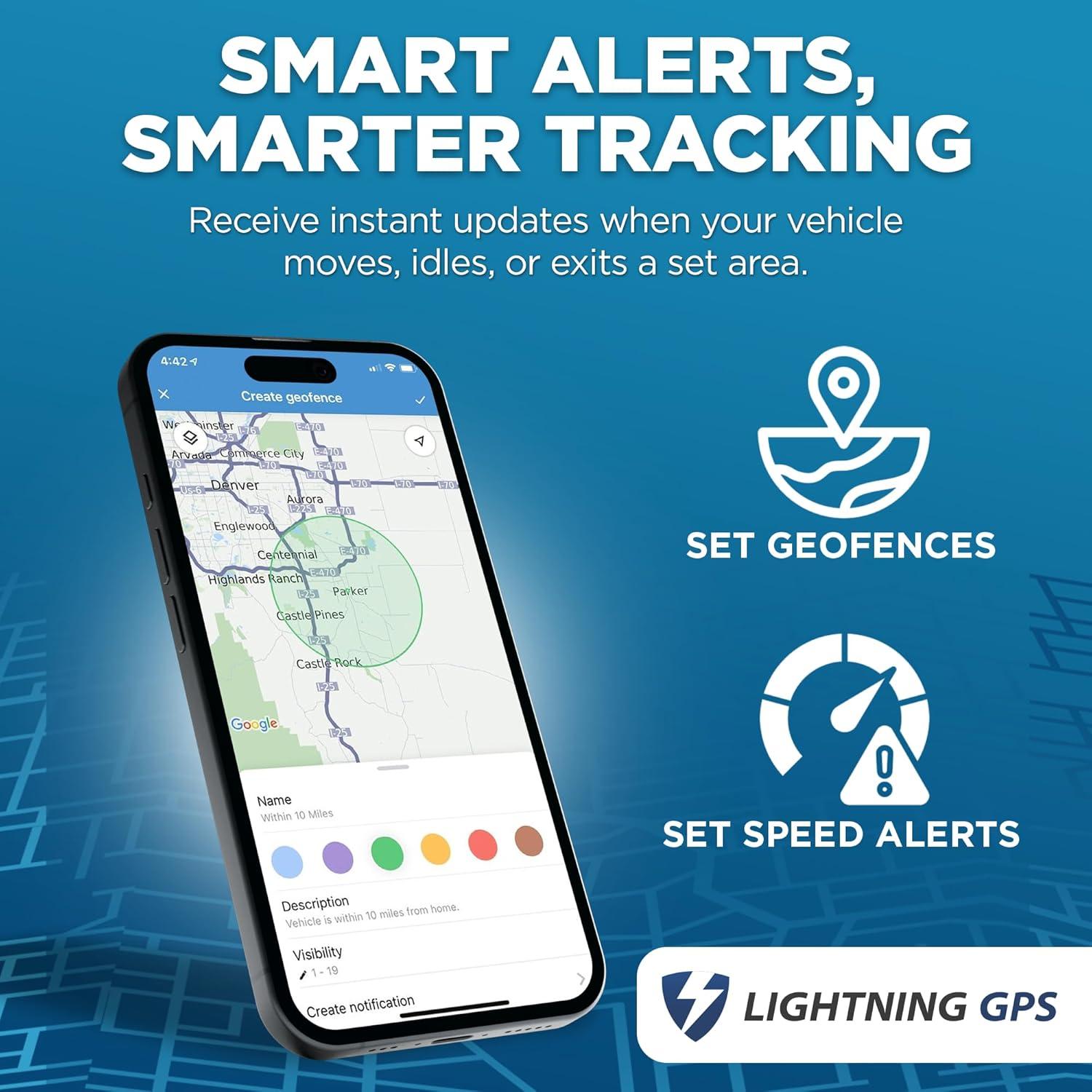 Rastreador GPS Lightning GPS LiveWire Volt 4G Impermeable